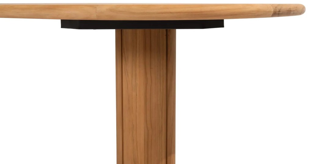 Taste by 4 Seasons Corsica teakhouten tuintafel met kiezelvormig blad 240 x 130 cm SALE  Tuintafel    houtkleur weerbestendig