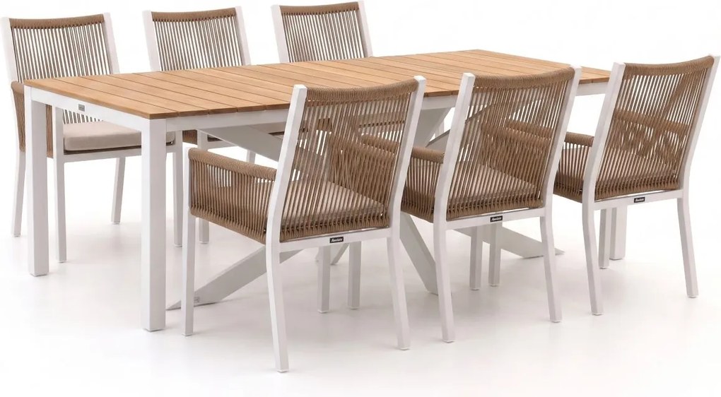 + 15% kassakorting | Diningset Manifesto  | 6 personen | Tuinset teakhout | 7-delig | Kees Smit Tuinmeubelen
