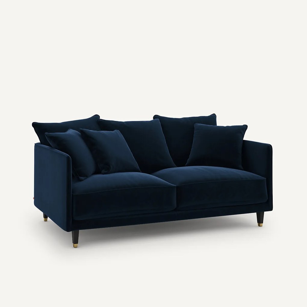 3-zits compacte fluwelen zetel, Lazare