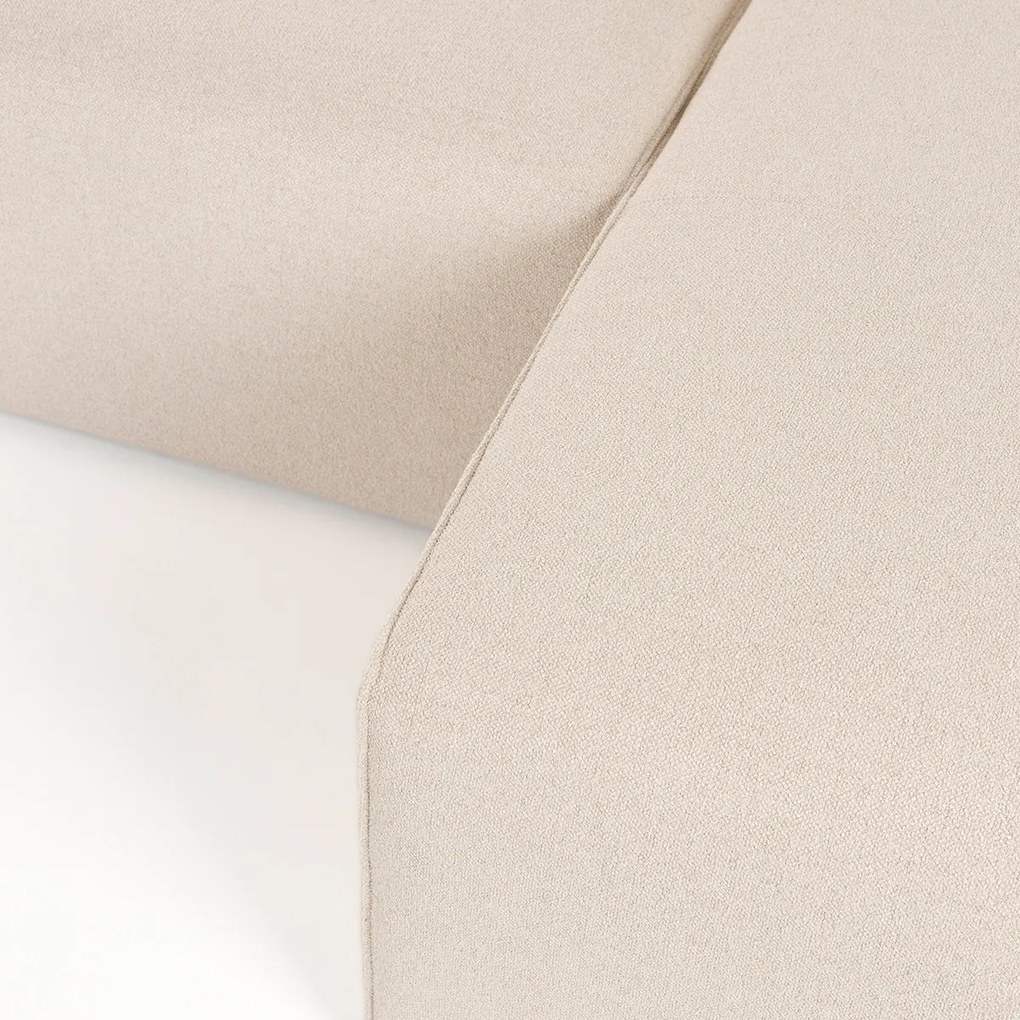 Zuiver Milka Sand Moderne Bank Met Chaise Longue Rechts Zandkleur