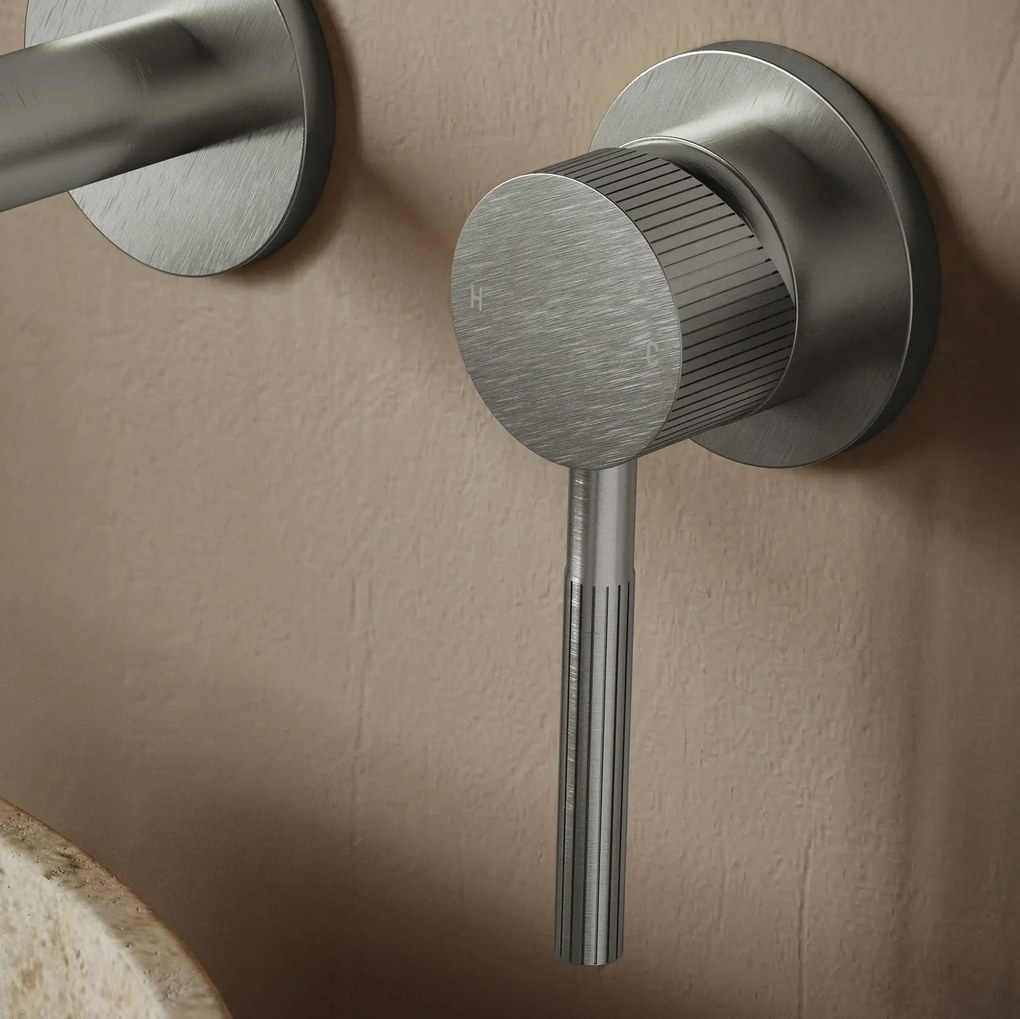 Saniclear Exclusive Stripes hendel voor inbouw wastafelkraan en staande badkraan (SK21866 en SK22983)