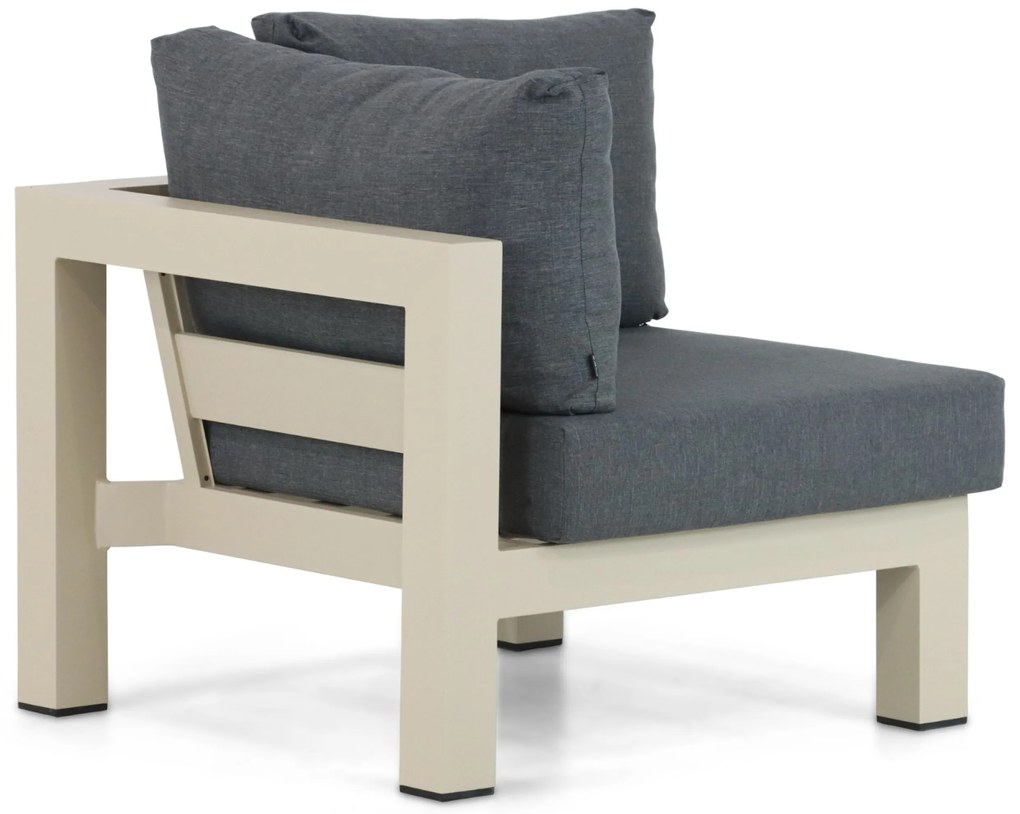 Hoek loungeset 5 personen Aluminium Taupe Lifestyle Garden Furniture Luca