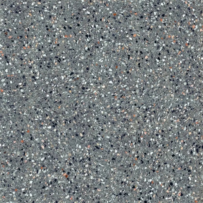 Jabo Medley Antracite terrazzo vloertegel 120x120cm gerectificeerd