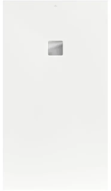 Villeroy & Boch Excello douchevloer 180x100cm polyurethaan/acryl Stone White uda1810exc2v-rw