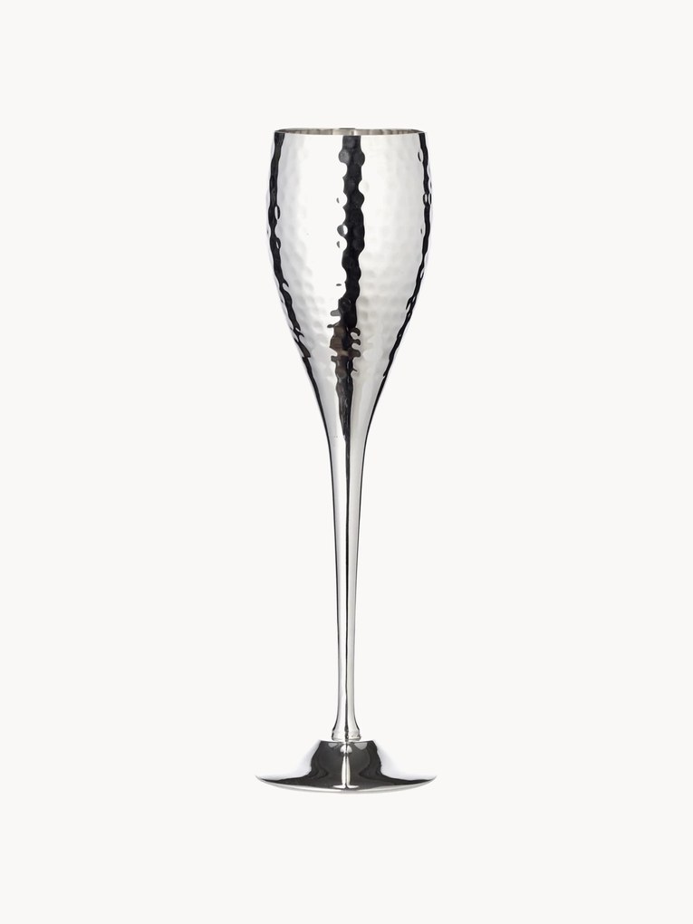 Handgemaakte champagneglazen Dodo, 2 stuks