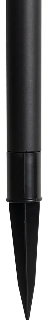 Buitenlamp wit 30 cm incl. LED IP44 solar RGBW - Ludger