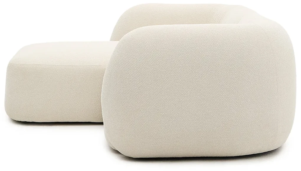 Kave Home Martina Hoekbank Ecru Organisch Design 230 Cm CL Links