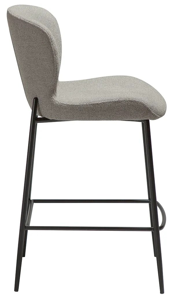 Dan-Form Glory Luxe Barstoel Grijsbruin Boucle