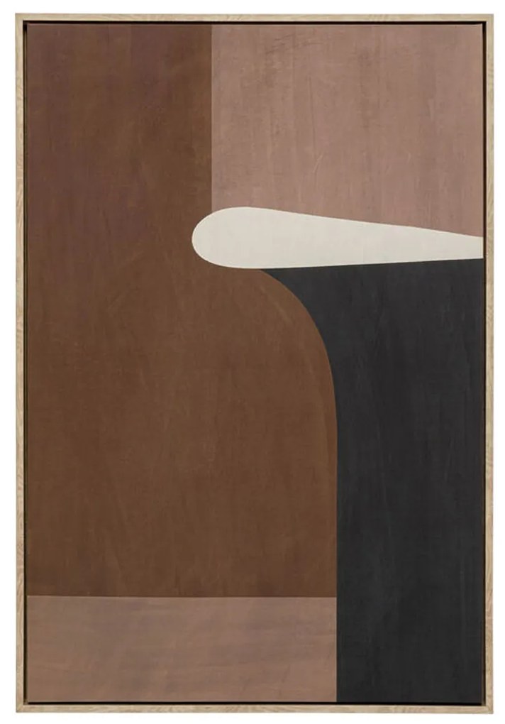 Kare Design Classic Shape Brownie Schilderij Japandi