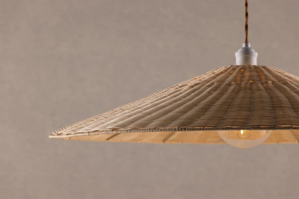 Jörn Hanglamp - Asher - 80 cm - Natuur - Rotan - Jörn