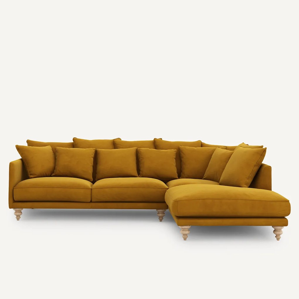 Hoekbank van fluweel, Lazare