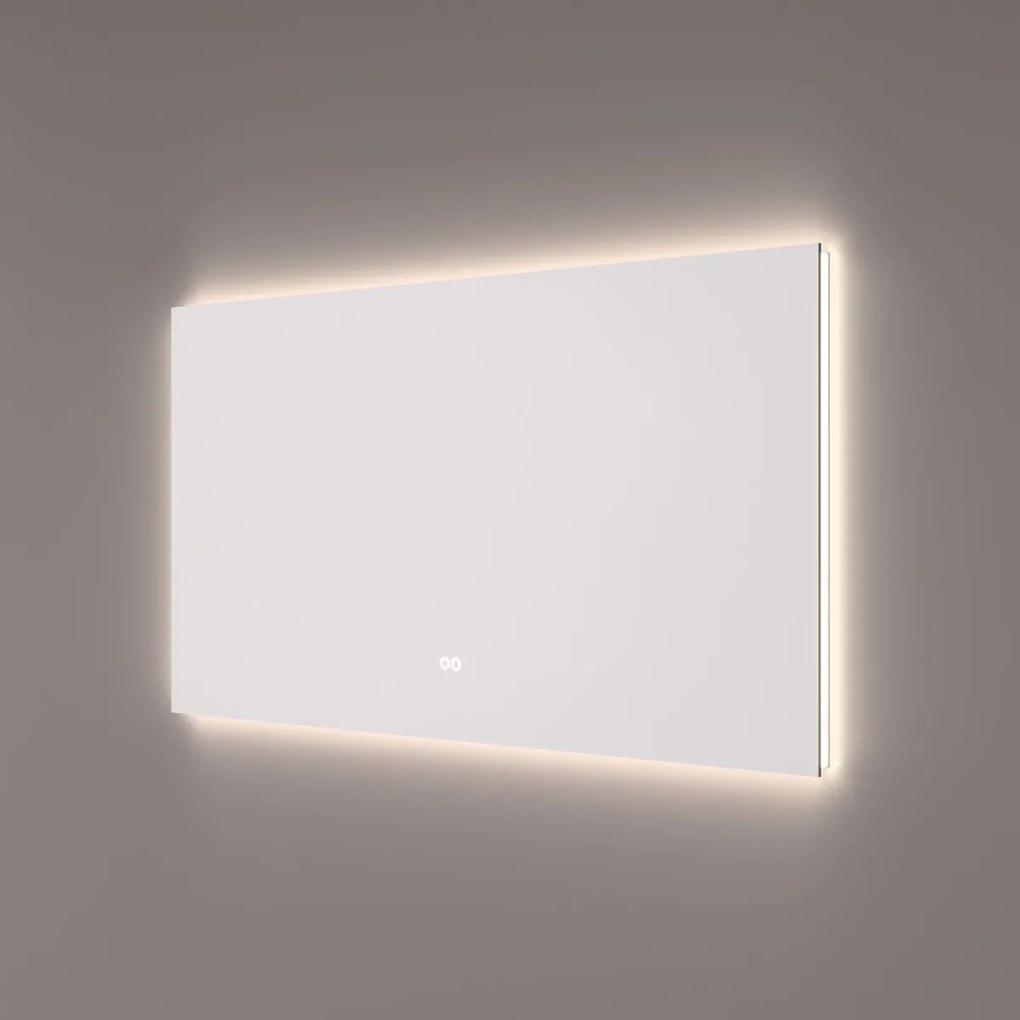 Hipp Design 12500 spiegel 60x70cm met backlight en spiegelverwarming