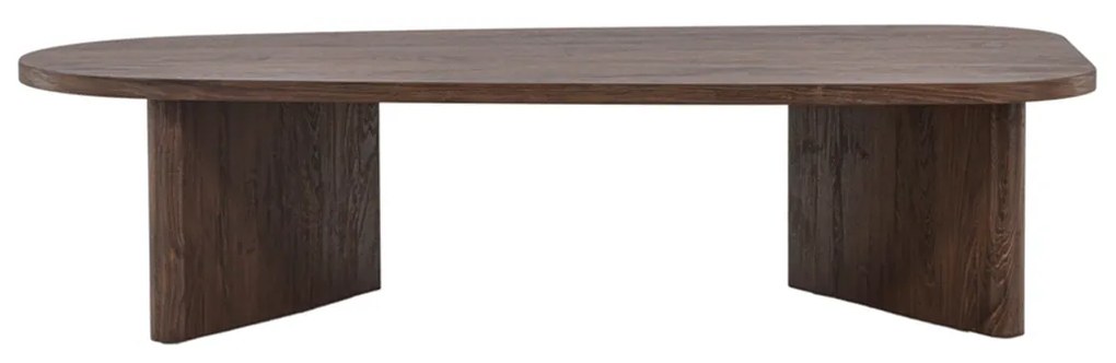 Organische Salontafel Mocca - 65 X 130cm.