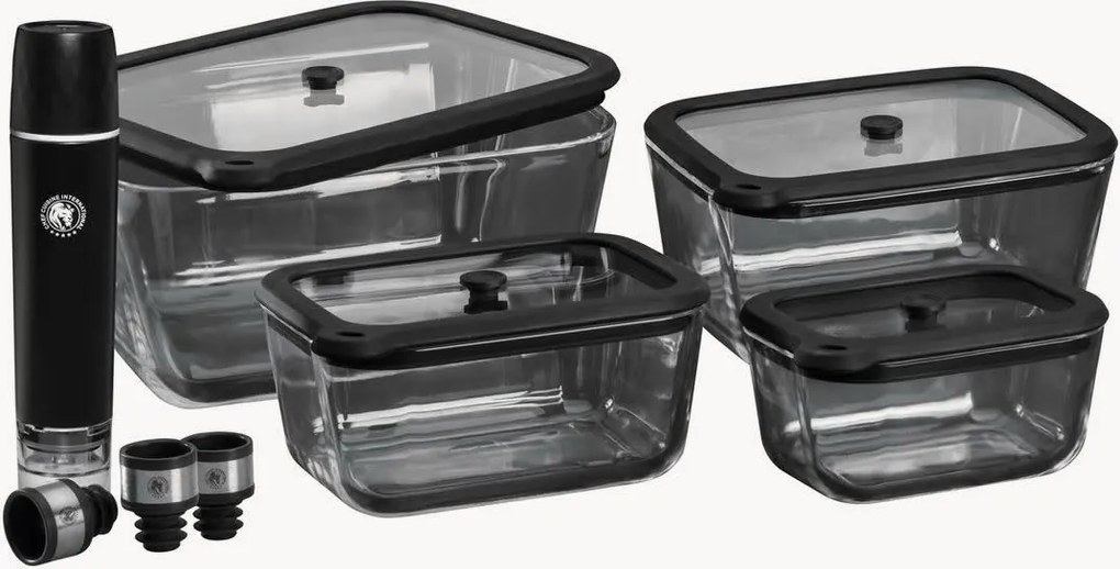 Vacuüm lunchboxen Uwe, 8-delig