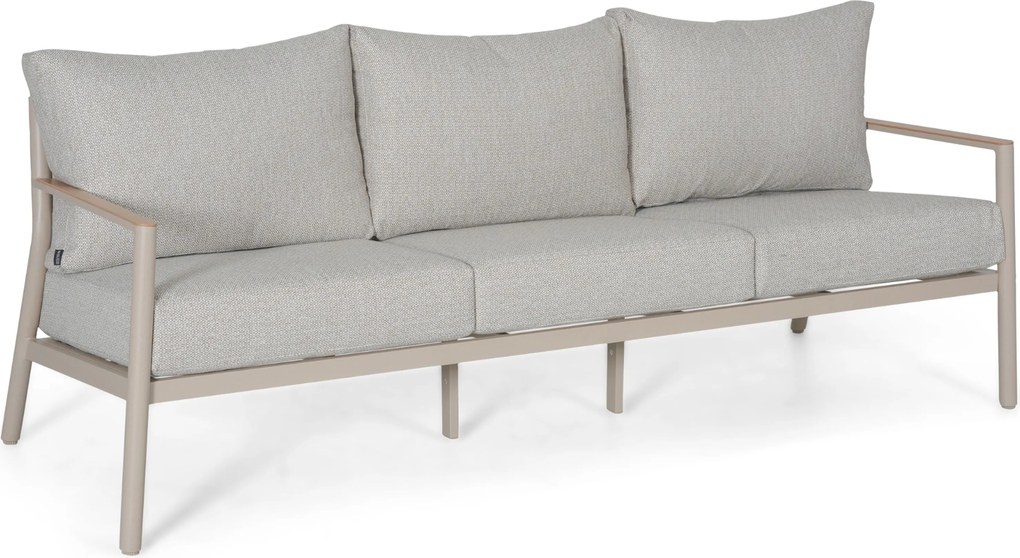 Stoel en Bank Loungeset 5 personen Aluminium Taupe  Lifestyle Garden Furniture Verano