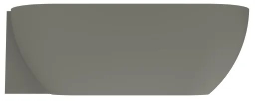 Arcqua Havana Halfvrijstaand Bad - 170x80cm - links - mat beton BAD242102