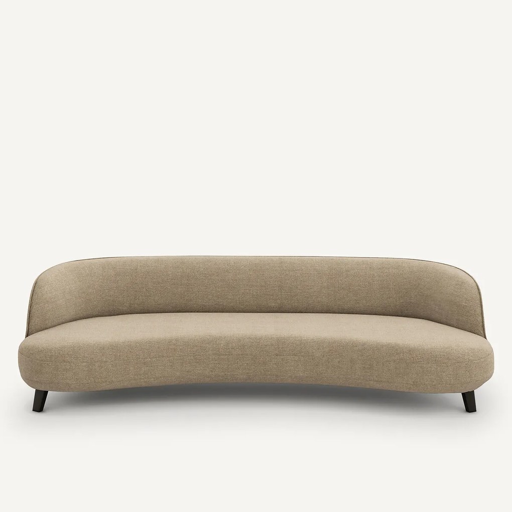 5-zits bank, in gerecycled chenille, Rosebury