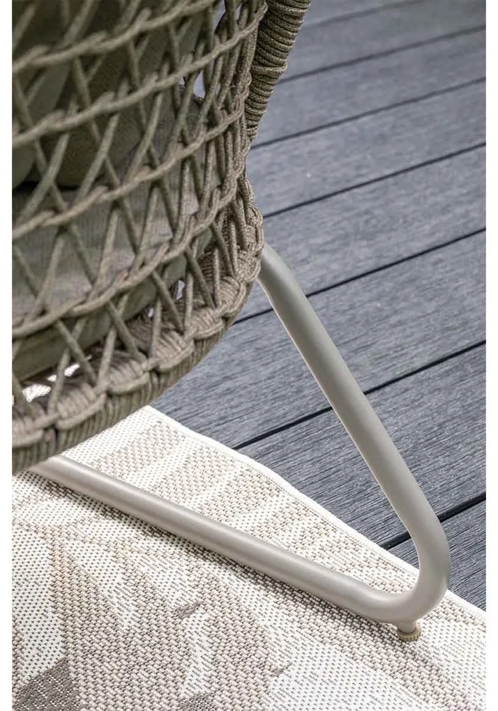Garden Impressions Roswell loungestoelen - Fons bijzettafel Ø45x41 cm