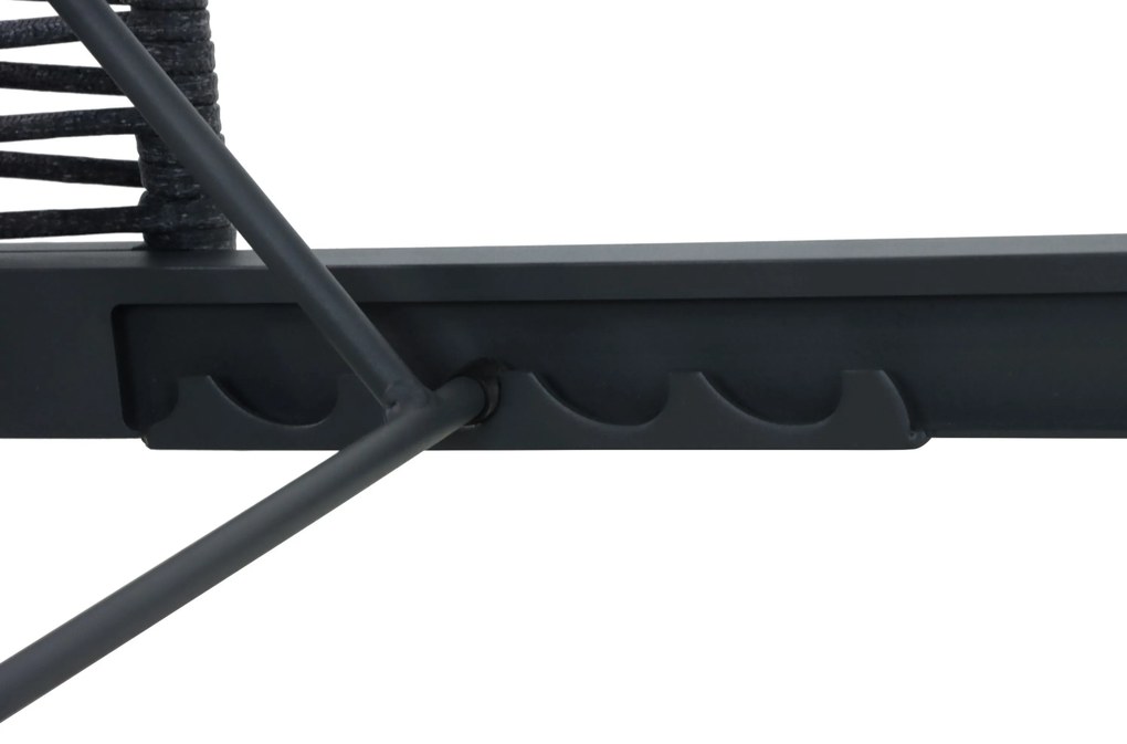 Coco Ibiza Ligbed Aluminium/wicker Grijs