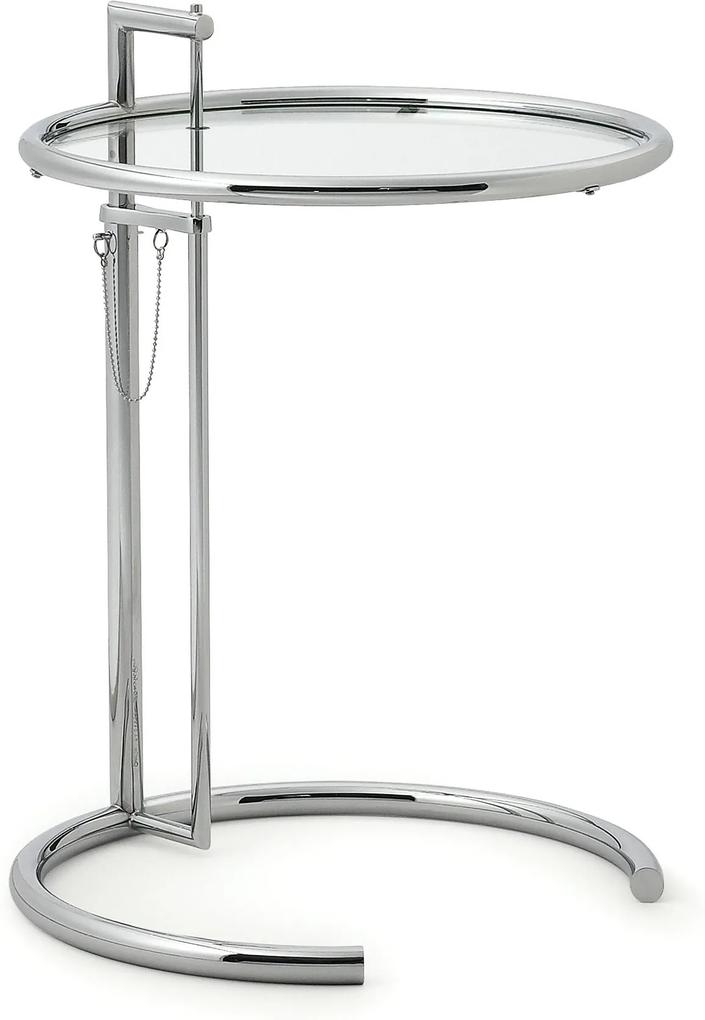ClassiCon Adjustable Table E 1027 bijzettafel 52 helder glas