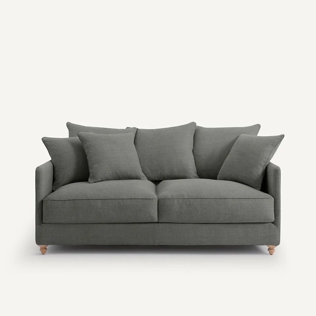 Compacte omvormbare bank van katoen en linnen, Lazare