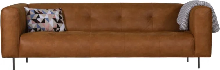 2 zitsbank - Almada - leer Bull cognac 28