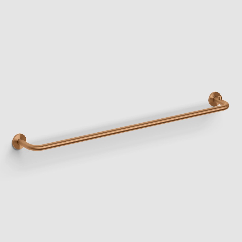 Clou Kaldur handdoekhouder 65cm brons geborsteld