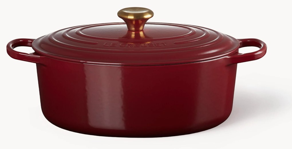 Ovale braadpan Signature Collection van gietijzer