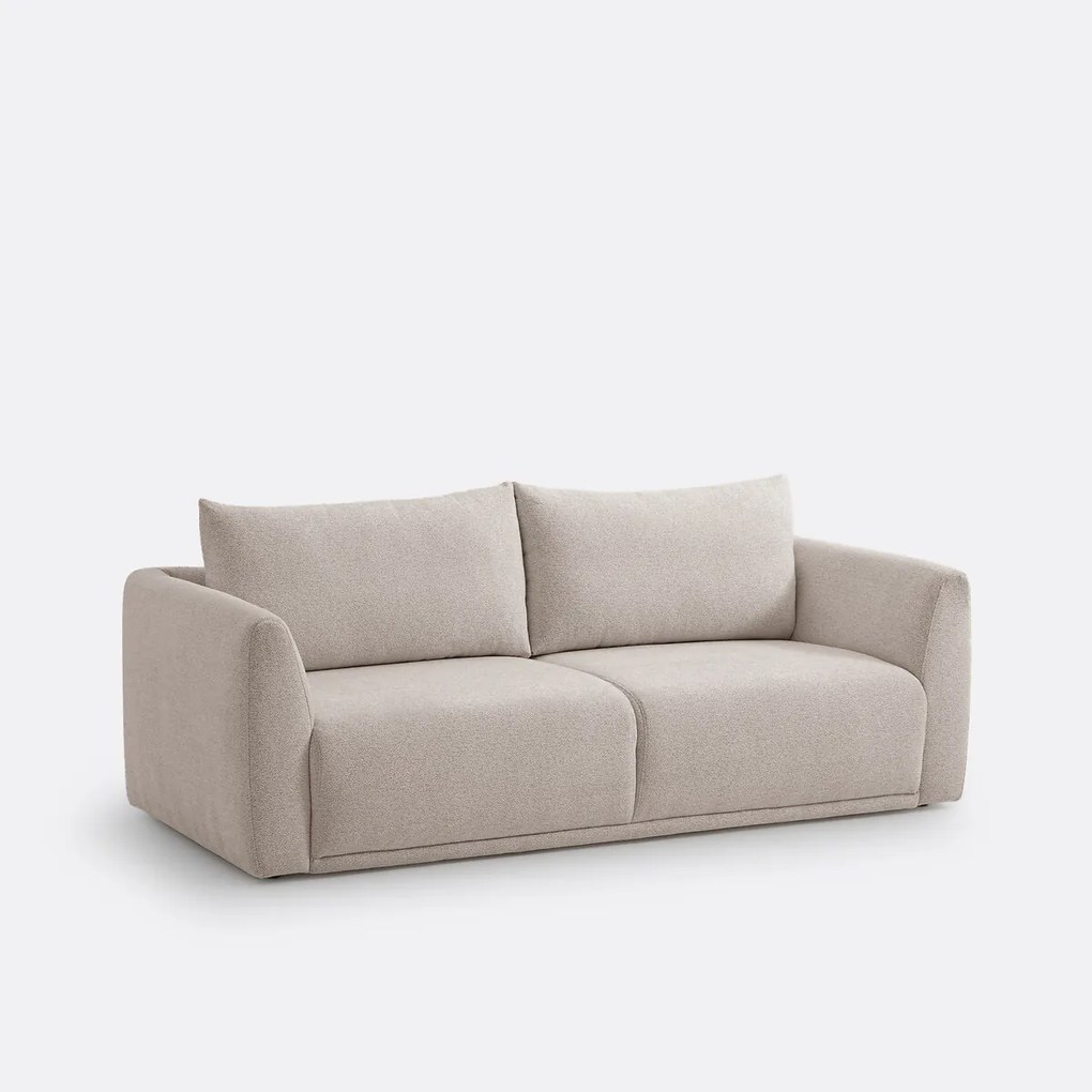 Bank 3-zit, mêlee polyester, Lupita