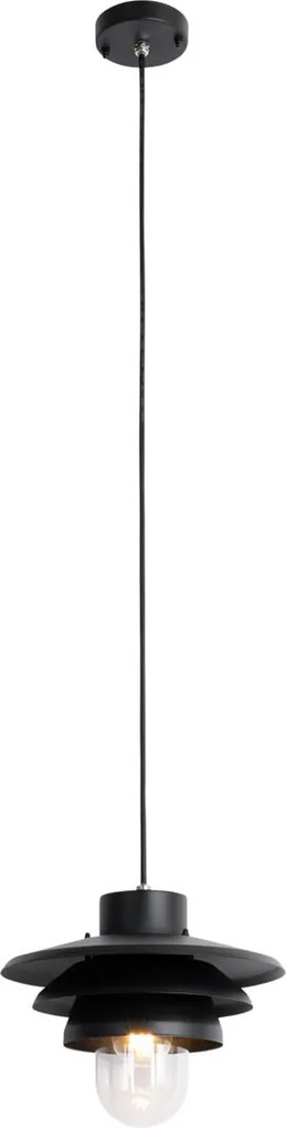 Design buiten hanglamp zwart IP44 - Morty