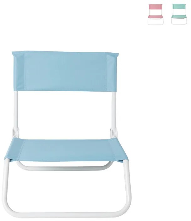 Strandstoel opvouwbaar - pastel - diverse kleuren