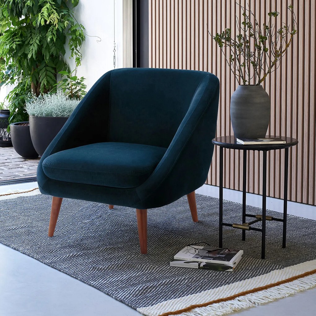 Fauteuil in fluweel, Séméon