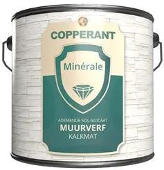 Copperant Minerale Muurverf Kalkmat - Mengkleur - 2,5 l