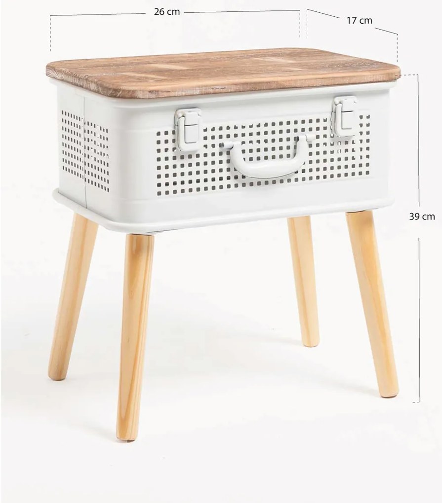 Torix-nachtkastje 39x26x17 cm