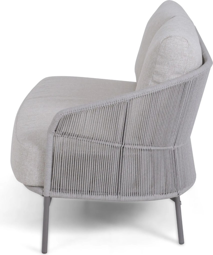 Hoek loungeset 5 personen Rope Grijs  4 Seasons Outdoor Florence/Livo