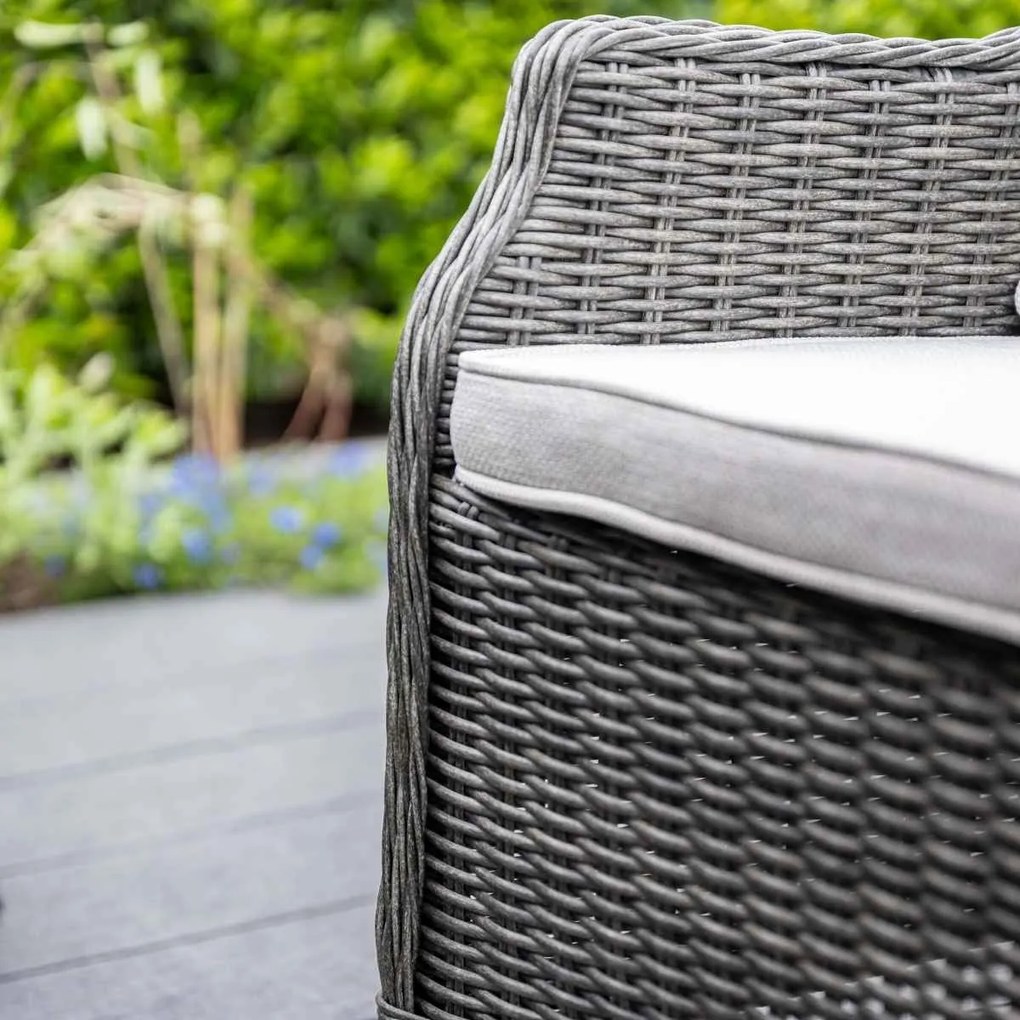 Garden Impressions Marbella tuinset 7-delig havanna sand - Sintra tuintafel 240x100 cm - napoli sand