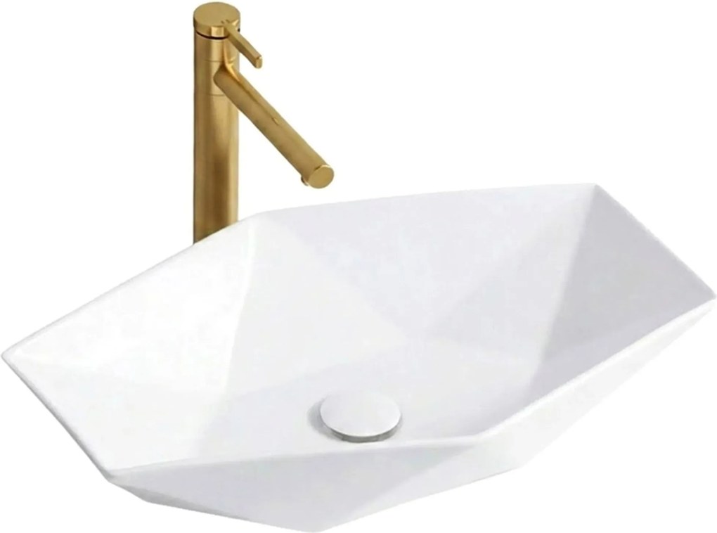 Wastafel op aanrecht BASARO EURUS