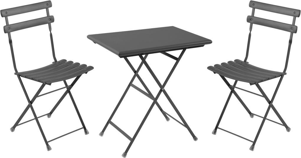 Emu Arc en Ciel tuinset 70x50 tafel + 2 stoelen