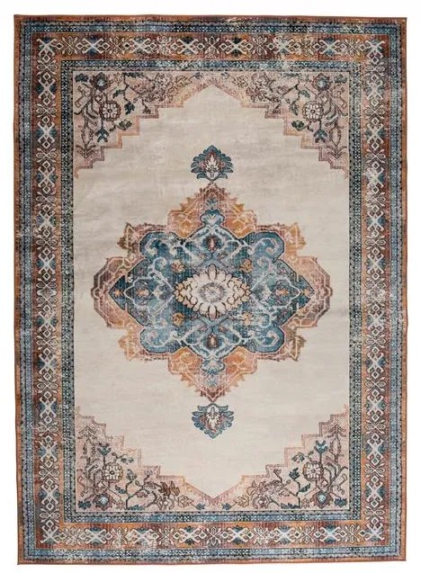 Dutchbone Mahal Vloerkleed 200 X 300 Cm - Blauw