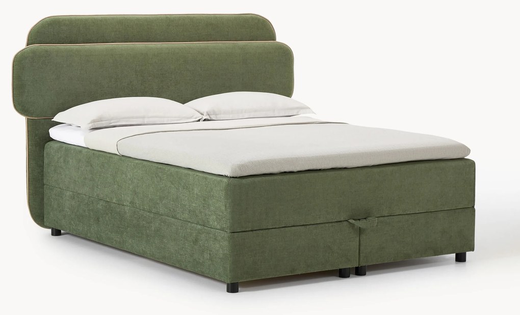 Boxspringbed Enrica met opbergruimte