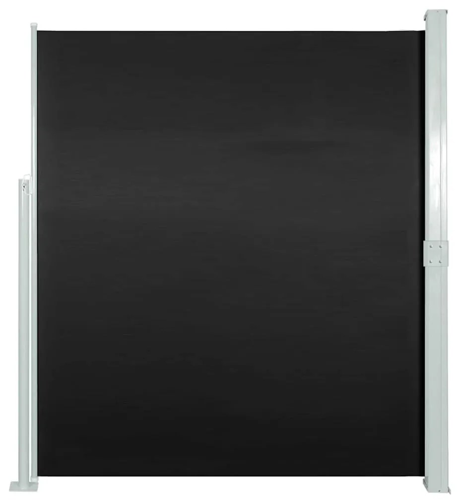 vidaXL Windscherm uittrekbaar 160x500 cm blauw