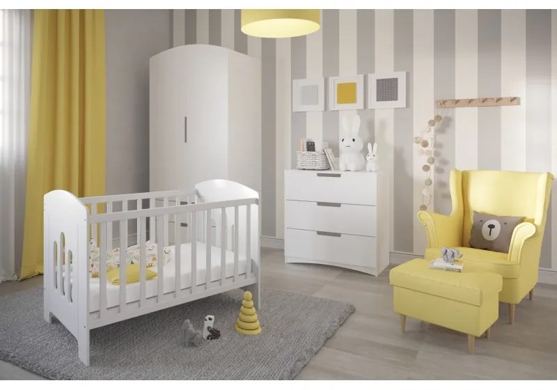 Zuigeling Kinderbed Lucas - Voor baby's Pasgeborenen 5059914029015 Children's Beds Home, Matras van schuim / kokos / boekweit 11 cm Children's Beds Ho