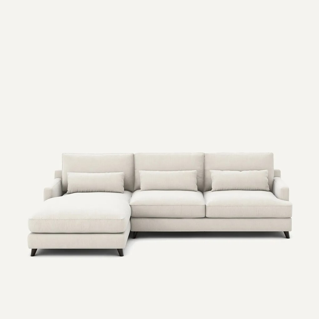 Chenille fluwelen hoekbank, Alwine