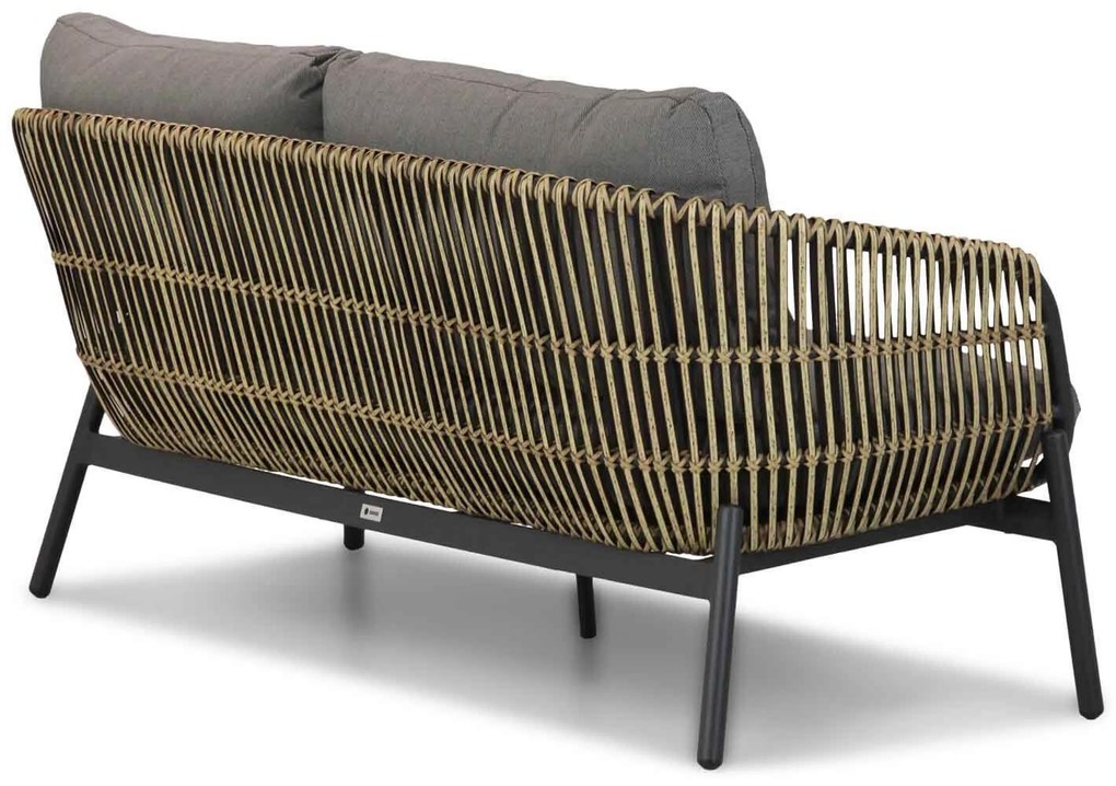 Stoel en Bank Loungeset 5 personen Wicker Taupe Coco Nathan/Pacific