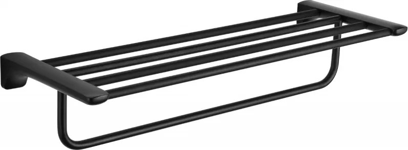 Mexen Lea handdoekenrek, zwart - 7026020-70