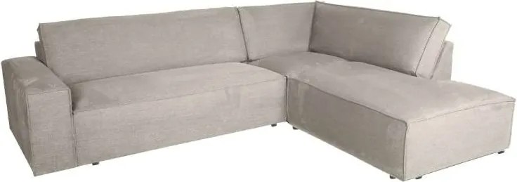 Hoekbank - Marken - rechts - Bjorn grof geweven beige 24