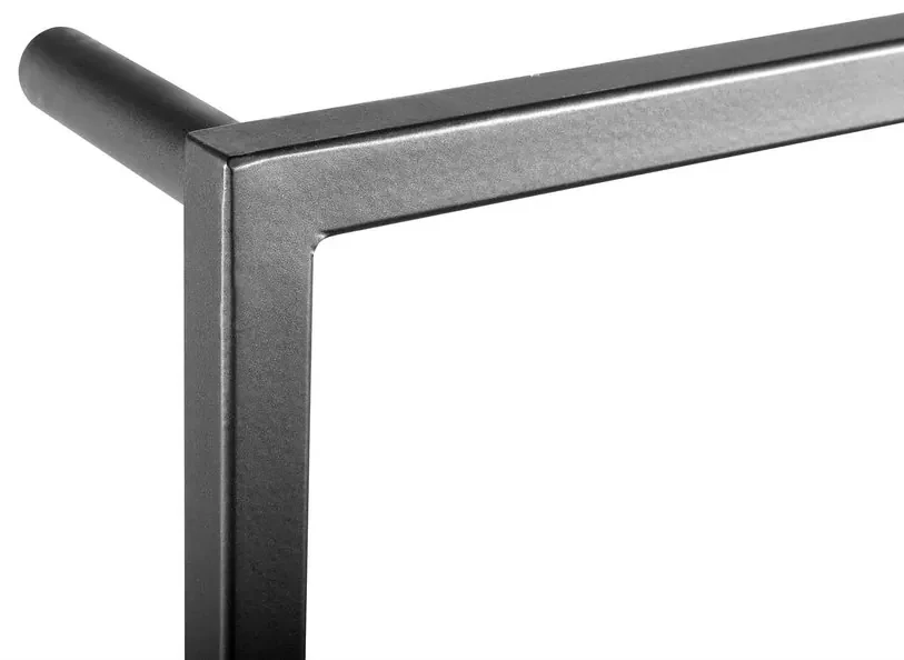 Sapho Industrial handdoekrek hangend 115x60cm mat zwart