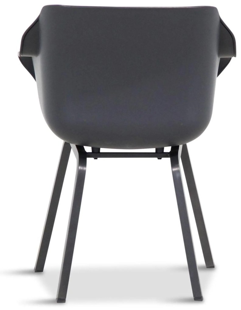 Tuinstoel Kunststof Grijs-antraciet Hartman Sophie element xerix - 3 + 1 actie