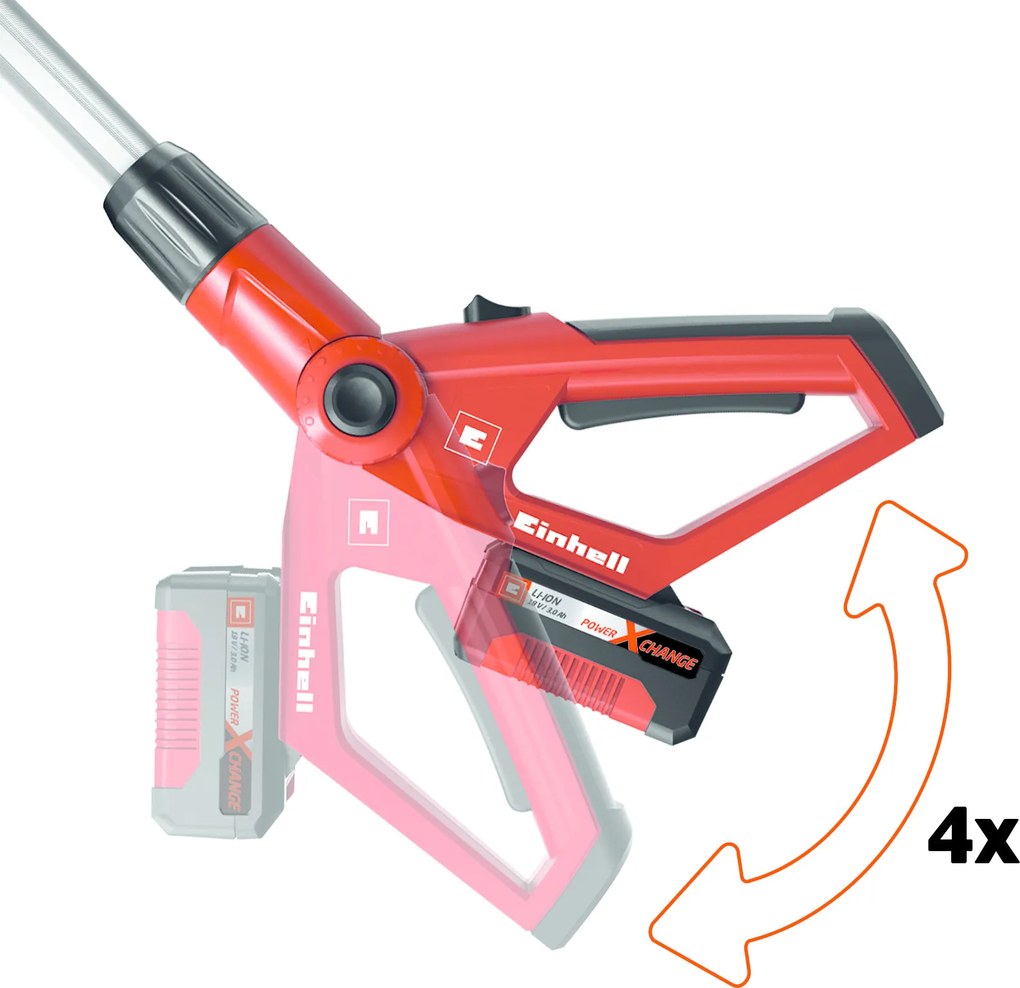 Einhell GE-HC 18 Li T SOLO Accu Tuin-Multitool