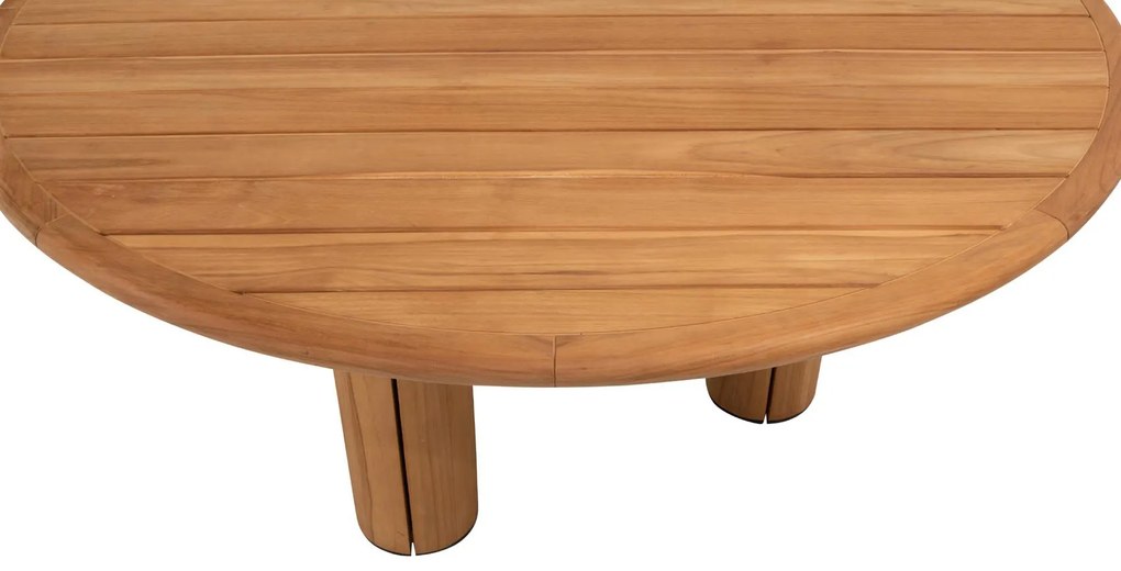 Taste by 4 Seasons Corsica teakhouten tuintafel met rond blad Ø 160 cm      houtkleur weerbestendig